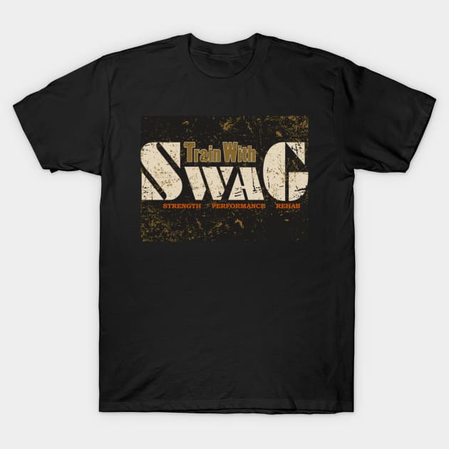 TrainWithSwag Military design T-Shirt by TrainWithSwag